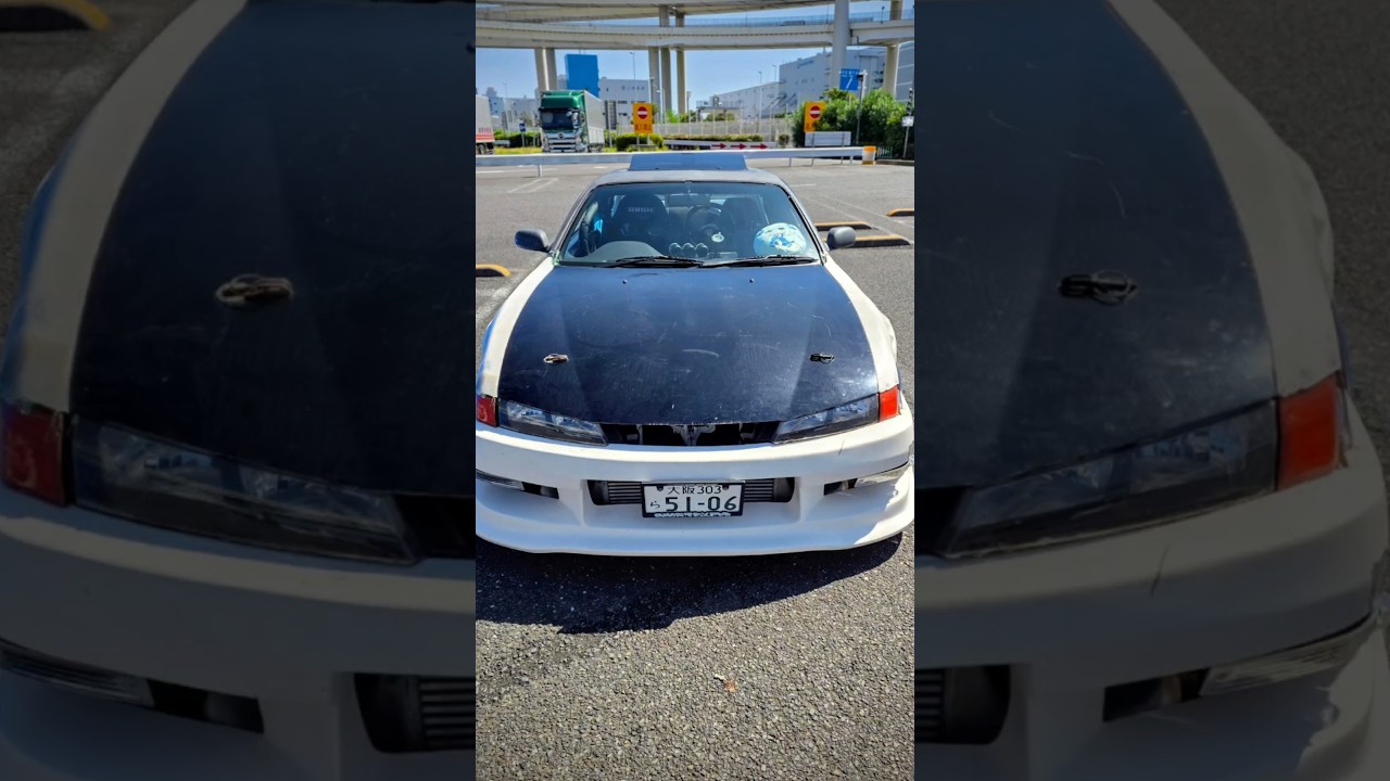 2台持ち!シルビア(S14)とS2000のオーナーに話を伺いました #大黒pa #車 #車好き#シルビア