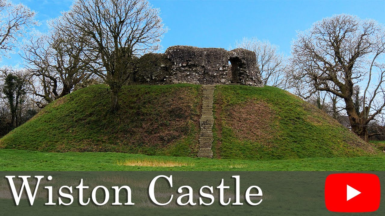 The Best Example of a Motte and Bailey in Wales? Wiston Castle