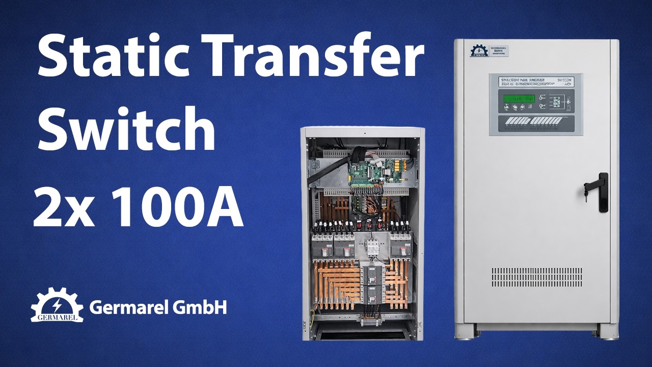 STS GER | 2x 100A Static Transfer Switch For Indonesia Project // 1