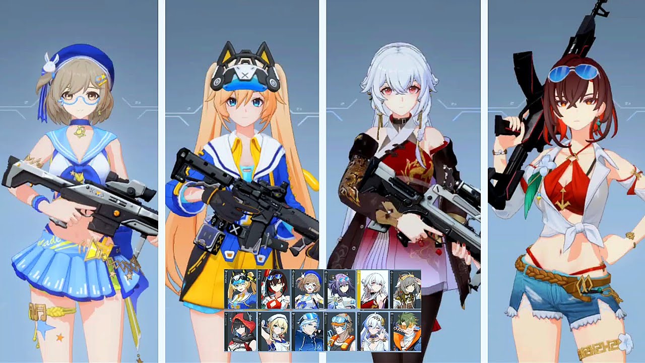 STRINOVA Mobile - All Characters & Skins (Android/iOS)