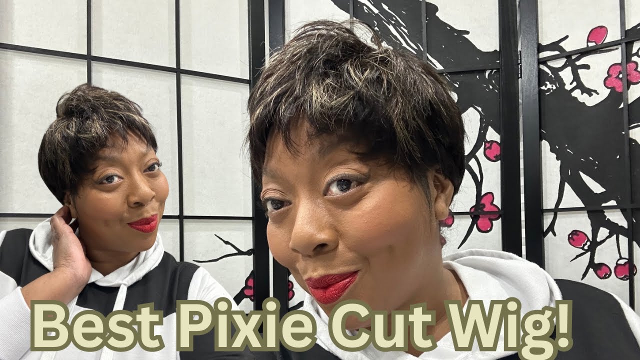 Amazon Review | Short Pixie Cut Human Hair Wig