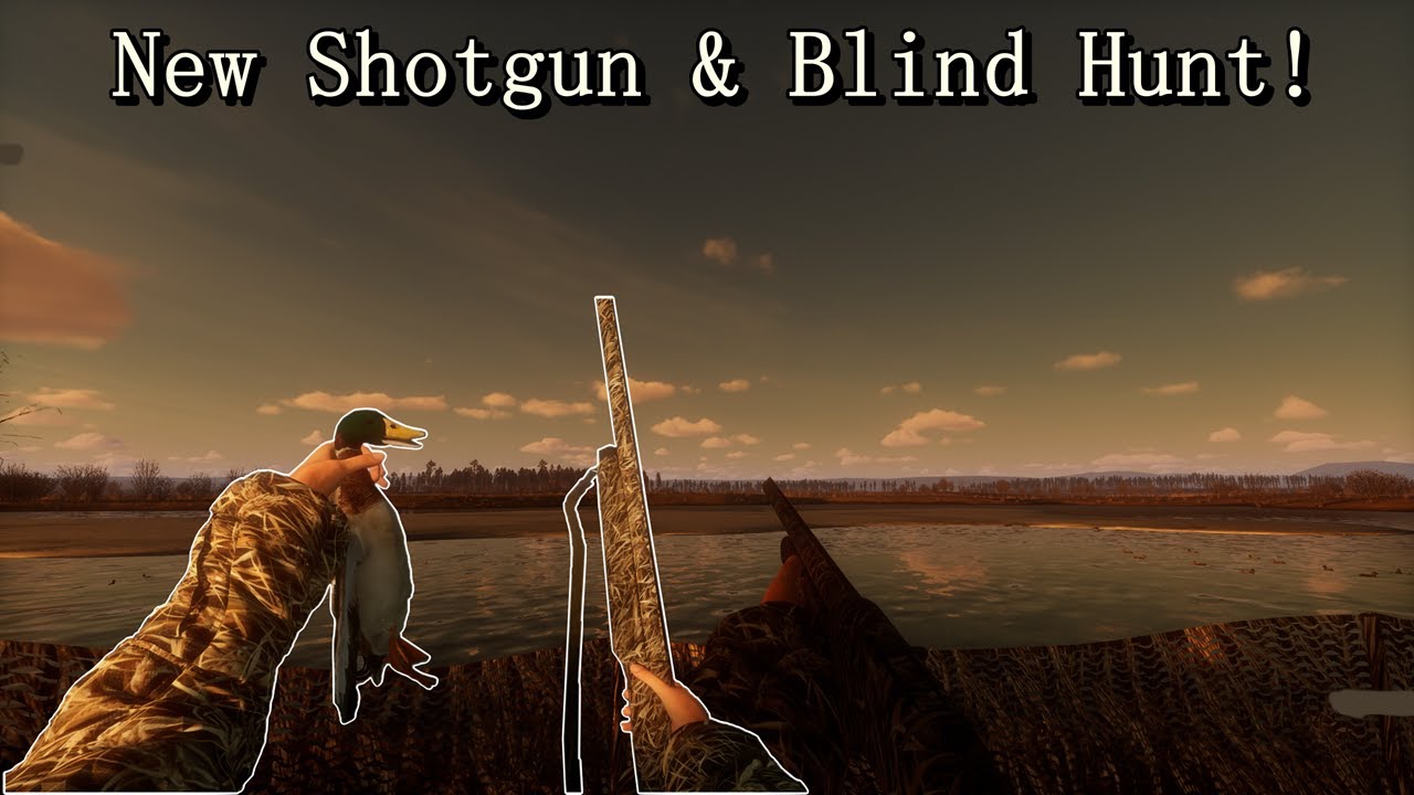 Bult Hunting Simulator - Unlocking The Duck Camouflage Semi-Auto Shotgun! (NEW SPOT)