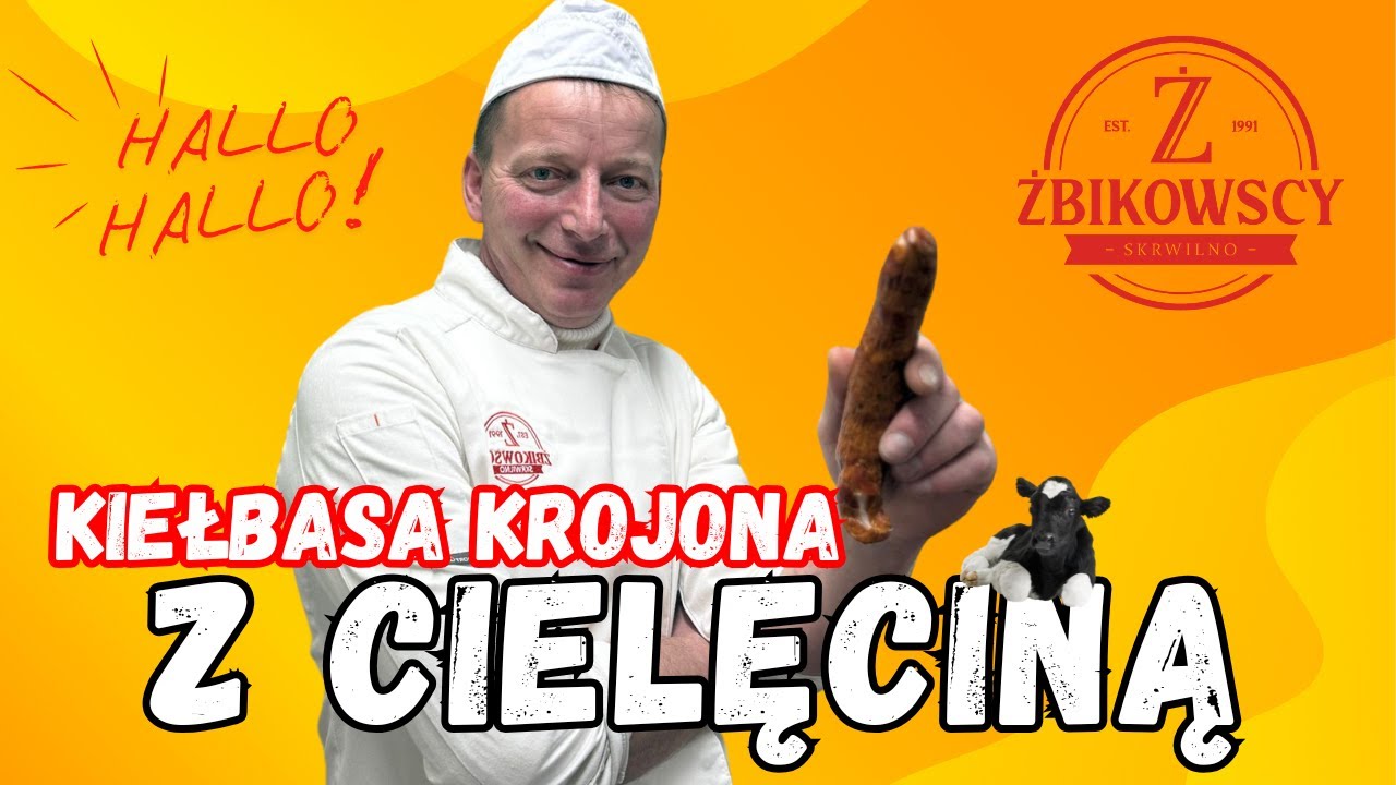KIEŁBASA KROJONA z CIELĘCINĄ! Domowa Kiełbasa Weselna!