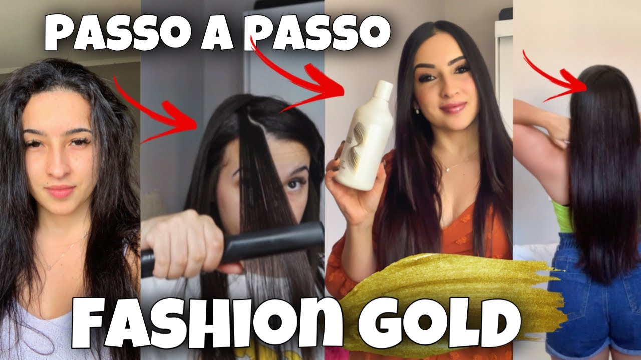 COMO FAZER PROGRESSIVA SOZINHA, usei a fashion gold, vale a pena ? Missesreis