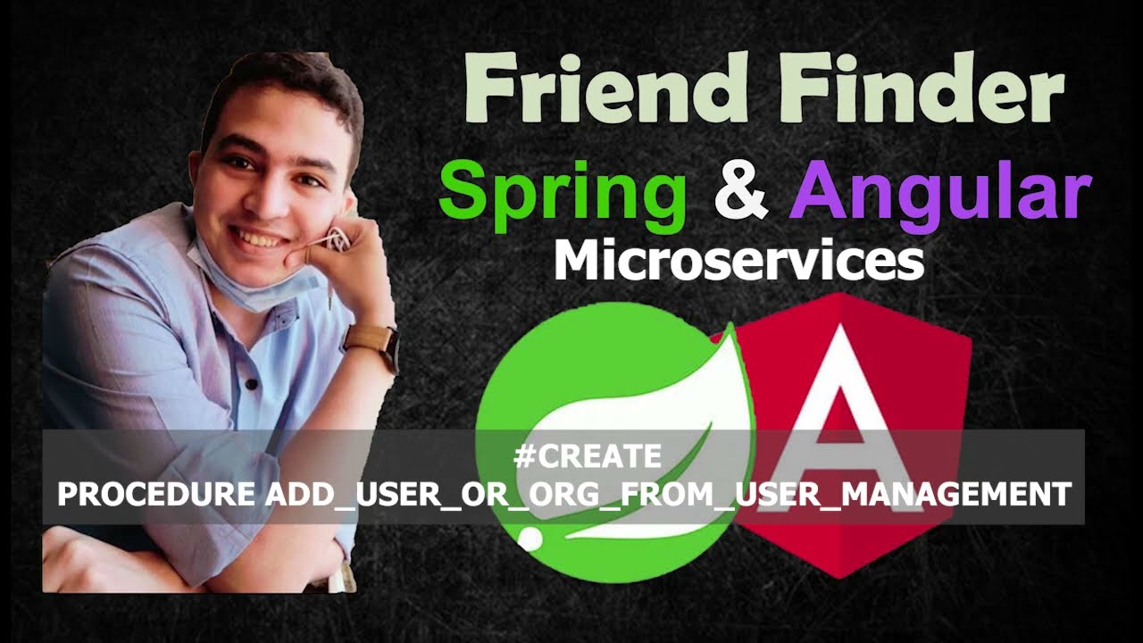 Микросервисы Spring Boot + Angular (CREATE PROCEDURE ADD_USER_OR_ORG_FROM_USER_MANAGEMENT)