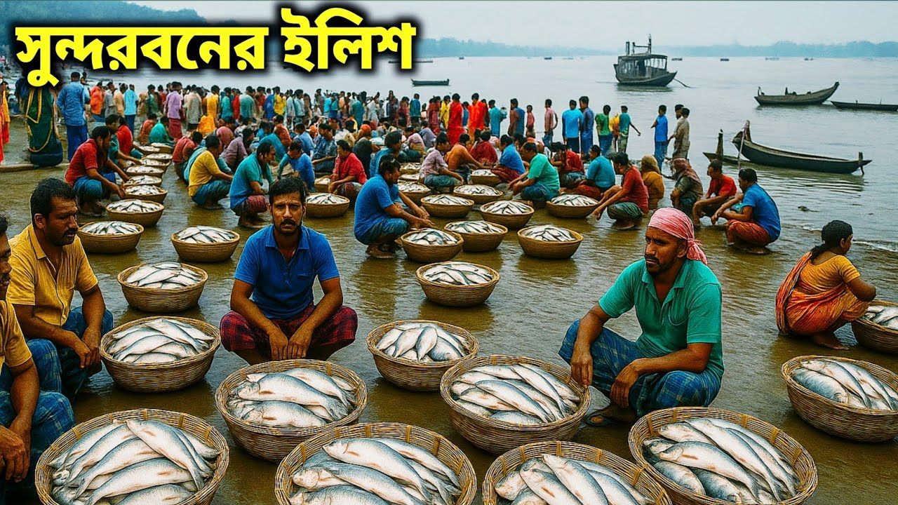 মাত্র 200 টাকা😱সুন্দরবন বাজারে পশ্চিমবঙ্গের সবচেয়ে সস্তার ইলিশ মাছ। WB Cheapest Ilish in Sundarban