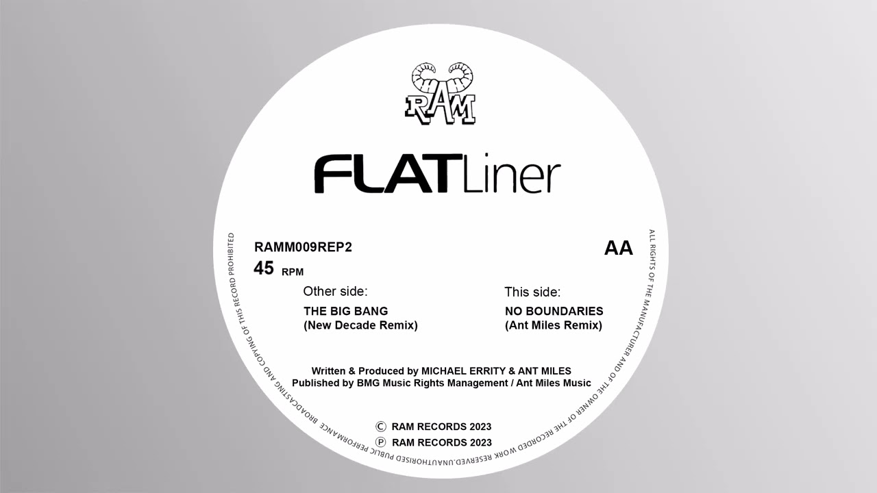 Flatliner - The Big Bang (New Decade Remix) Ram Reloaded 30th Anniversary Remix Series