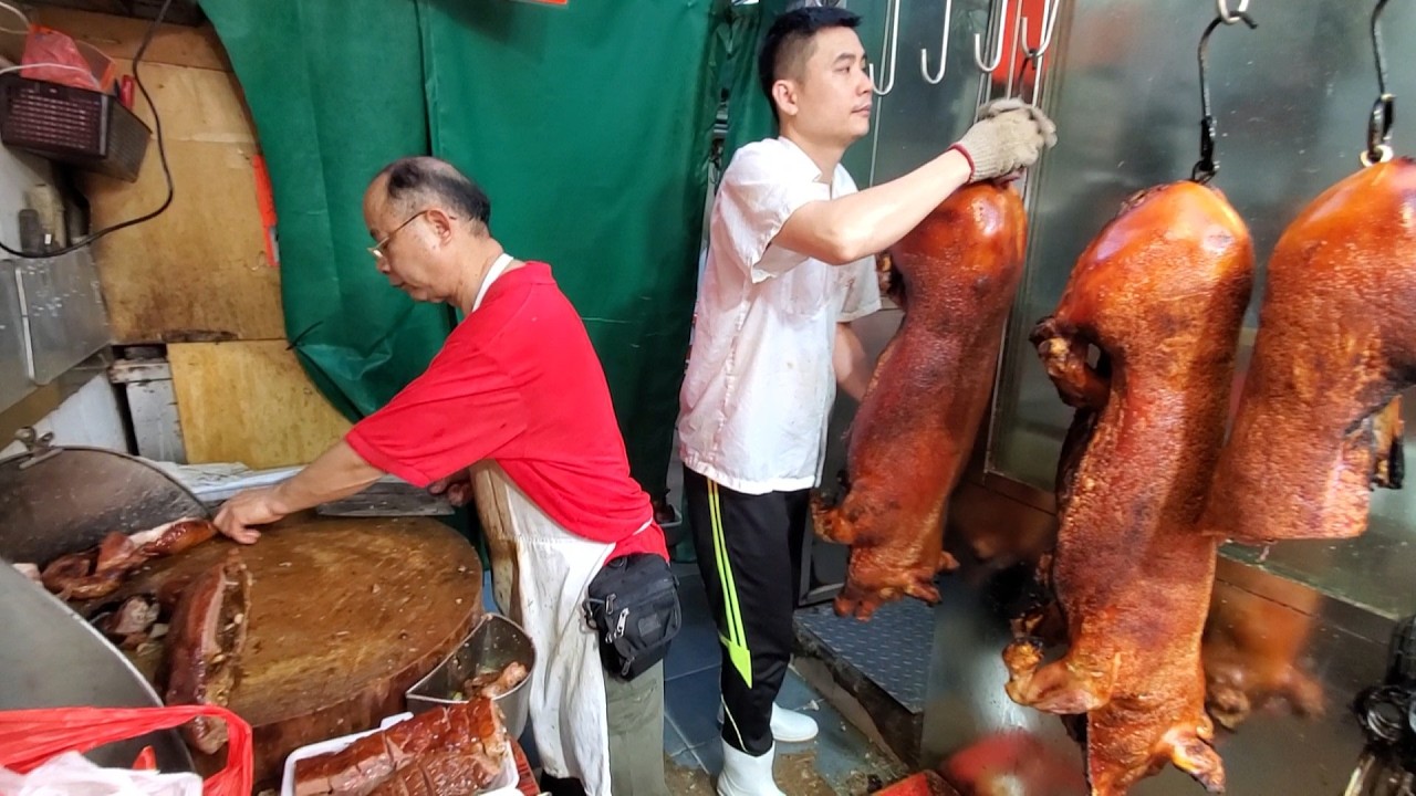 Сушеная мандариновая цедра по-гонконгски для жареного гуся: нежное мясо, хрустящая корочка, очень...