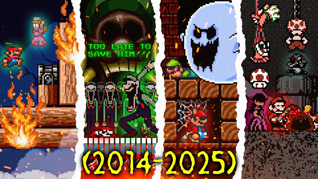 Evolution of Super Mario Bros. 3 Horror-Games (2014-2025)