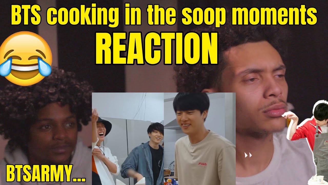 BTS CAN COOK👨🏽‍🍳  BTS cooking in the soop moments / REACTION