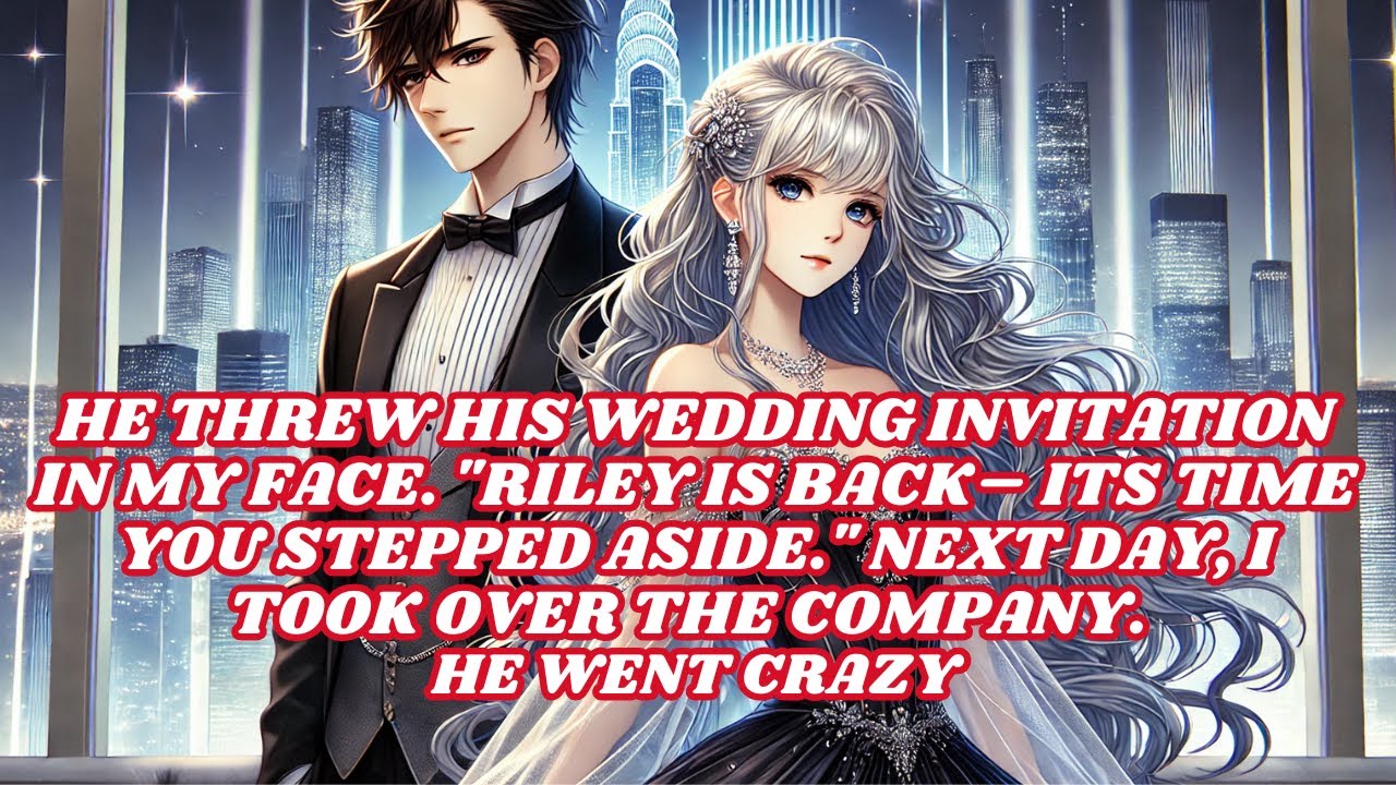 HE THREW HIS WEDDING INVITATION IN MY FACE. 