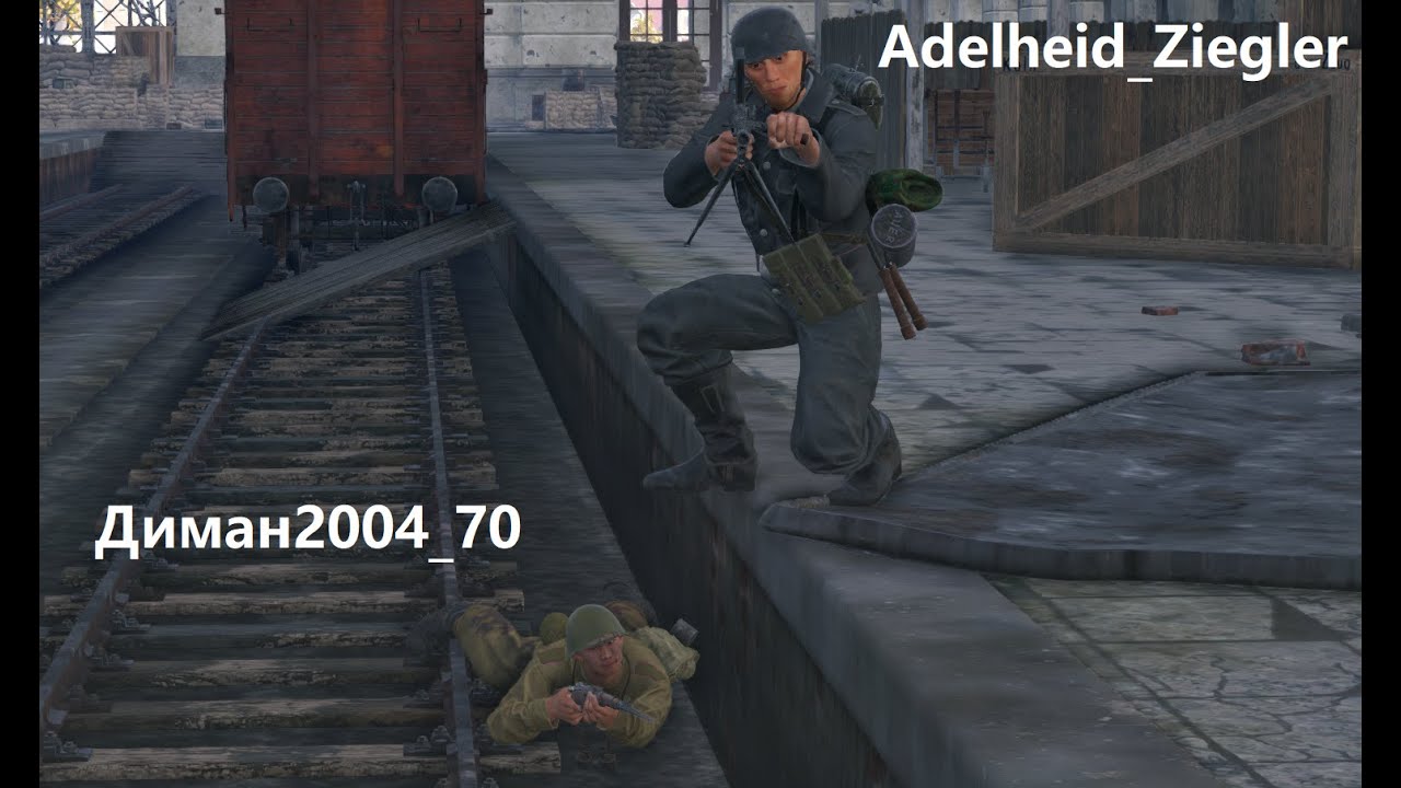 Моменты с дуэли Диман2004_70 против Adelheid_Ziegler в Enlisted.