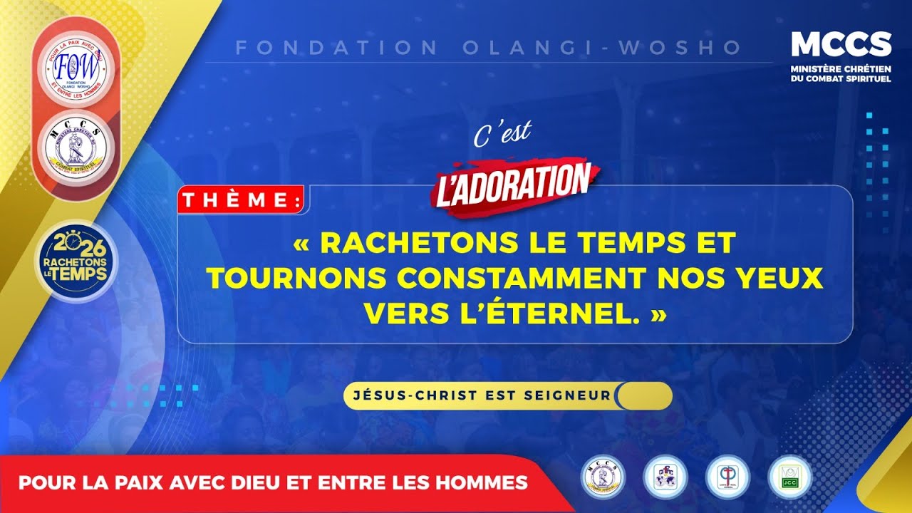 CULTE D'ADORATION DIMANCHE 15 FEVRIER  2026 