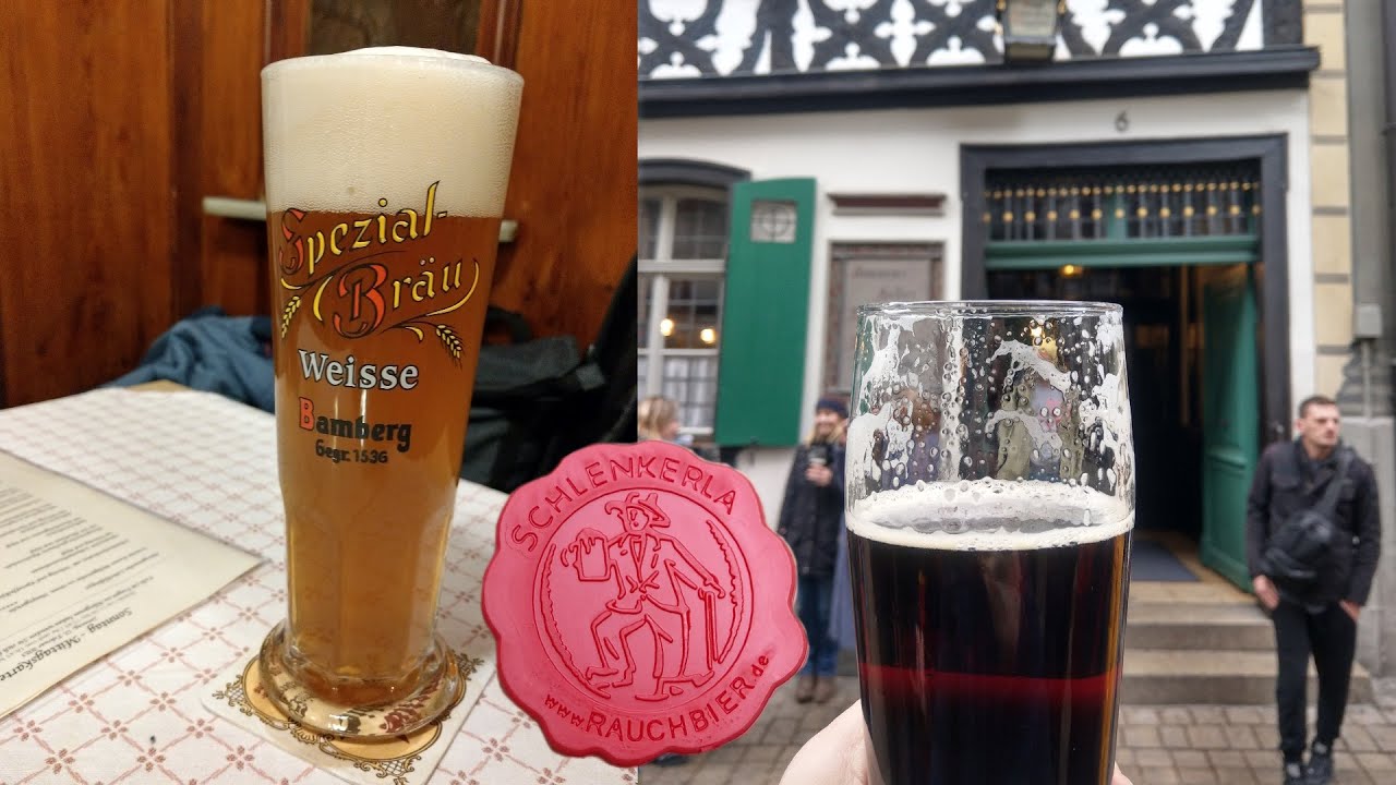 Пивоварни Schlenkerla и Spezial, где варят копченое пиво