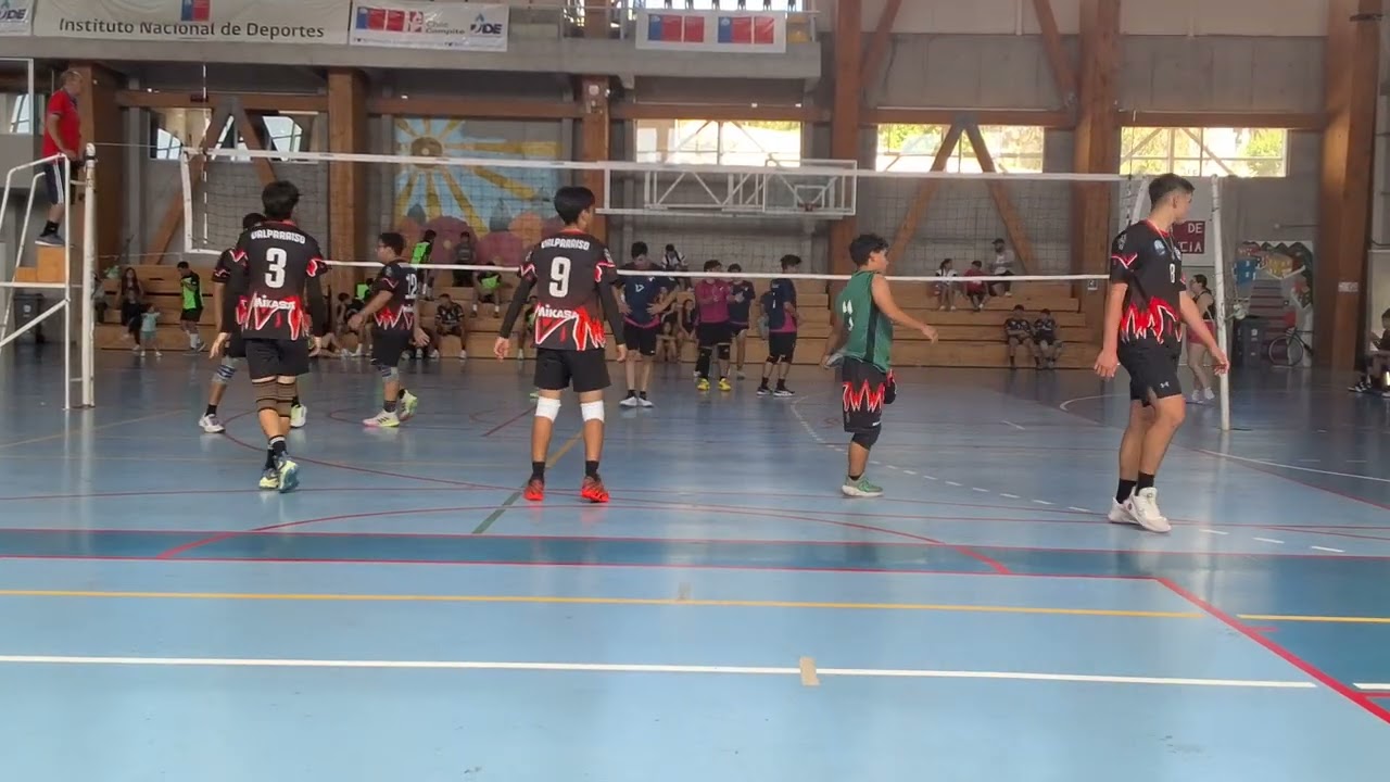 3ro partido fase de grupos (2do y 3ro set) Valpo