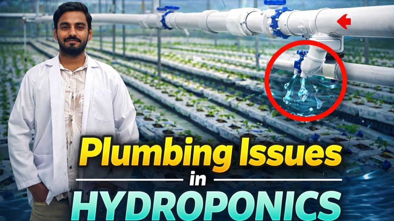 Common Plumbing Issues in Hydroponics | Causes, Effects & Solutions |