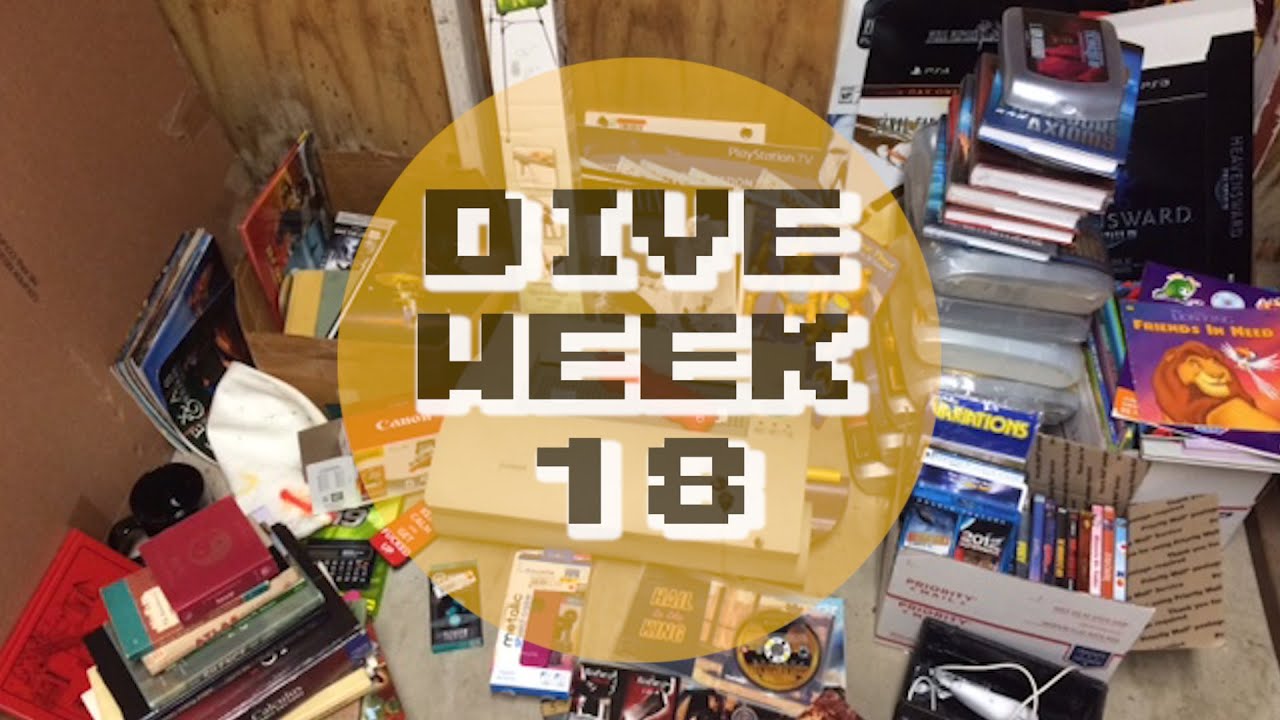 GameStop + Hastings + HPB Dumpster Dive - LOTS O' STUFF! - Week 18