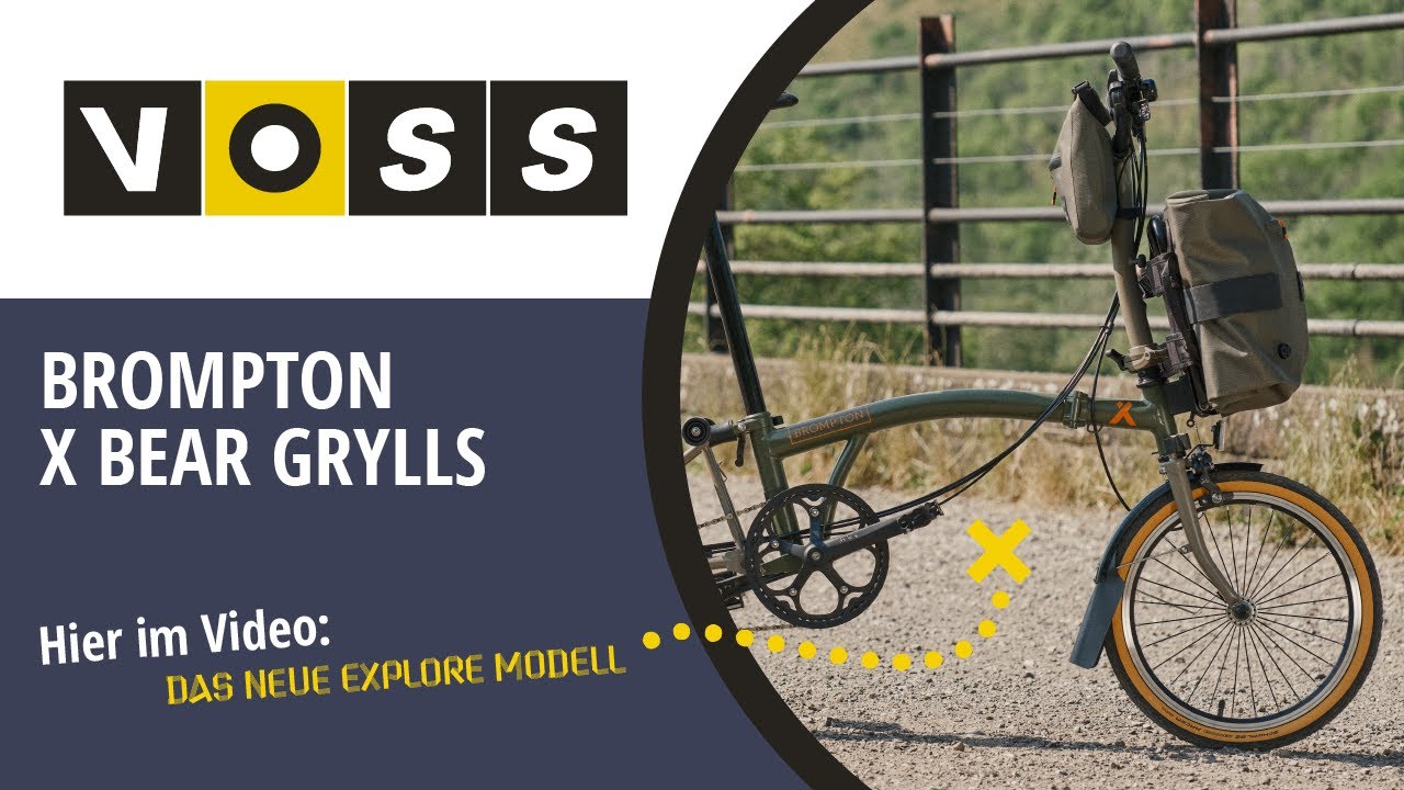 BROMPTON X BEAR GRYLLS C LINE EXPLORE (Sondermodell 2023) [deutsch]