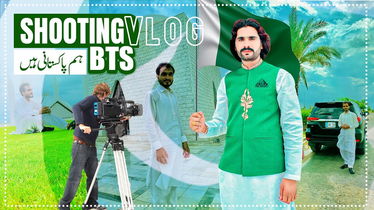 Ham Pakistani Hen BTS Vlog | Wajid Ali Baghdadi Mili Naghma Shooting Vlog | Wajid Baghdadi Shoot Bts