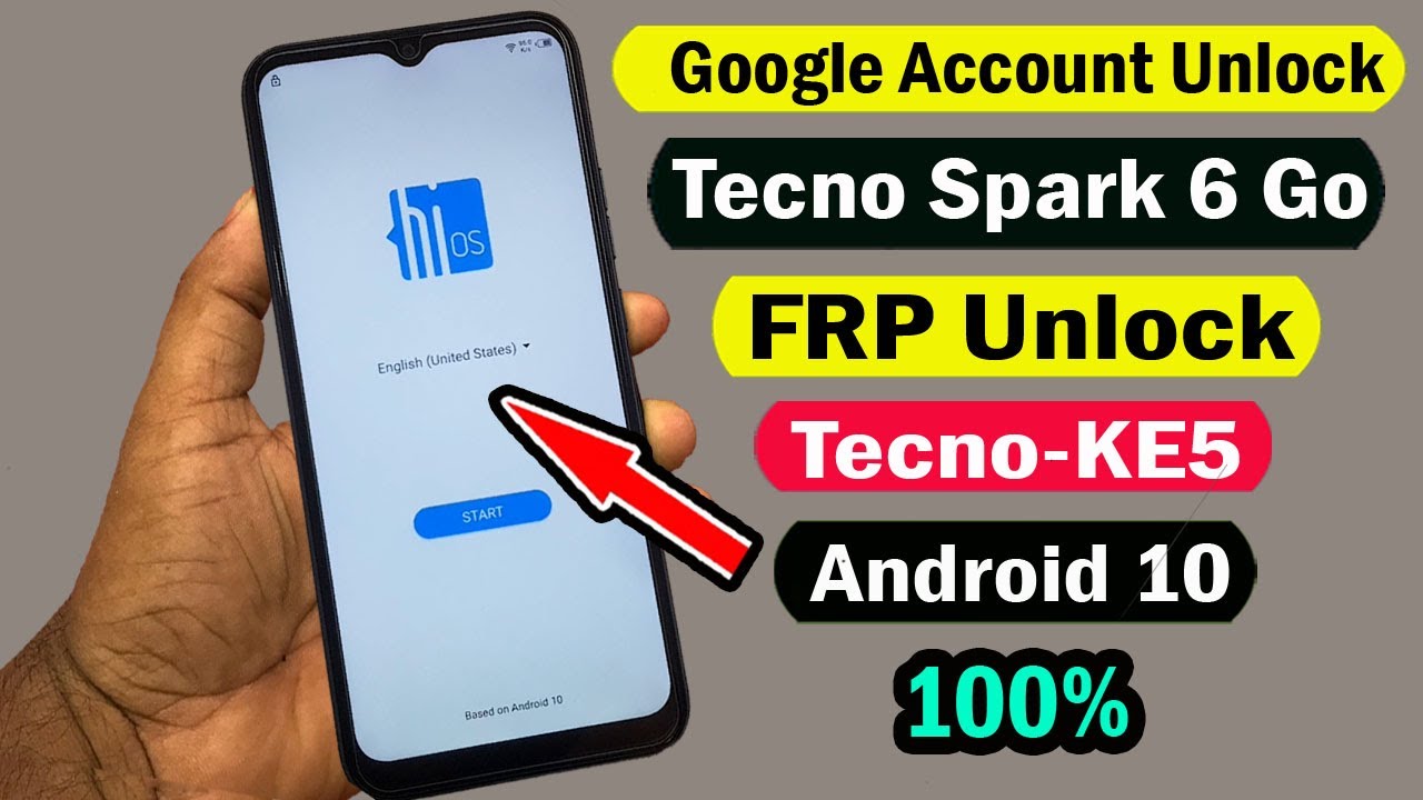 TECNO SPARK 6 GO FRP BYPASS | TECNO SPARK 6 GO (KE5) GOOGLE ACCOUNT BYPASS ANDROID 10 Q WITHOUT PC |