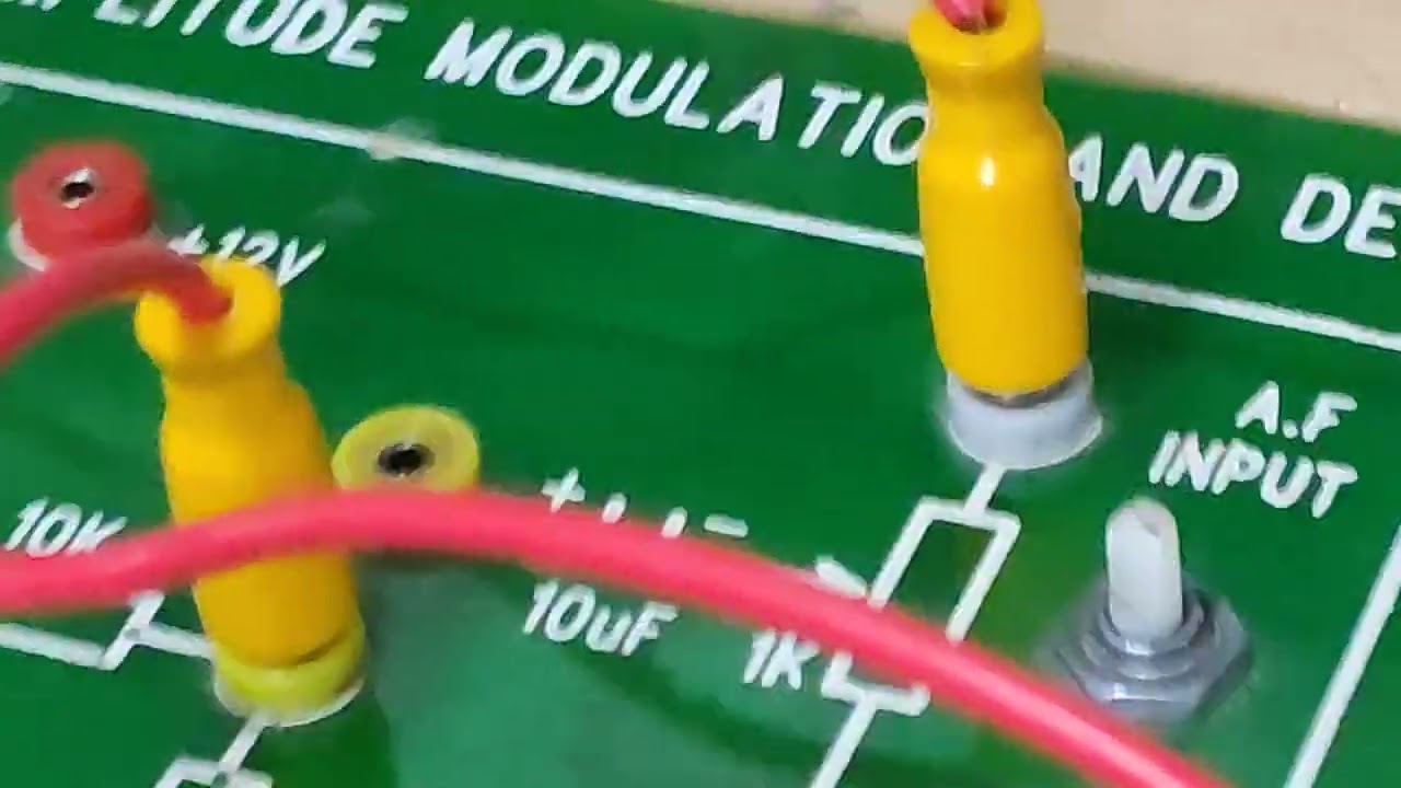 5.PULSE AMPLITUDE MODULATION &DEMODULATION #teacher #students #modulator #communication