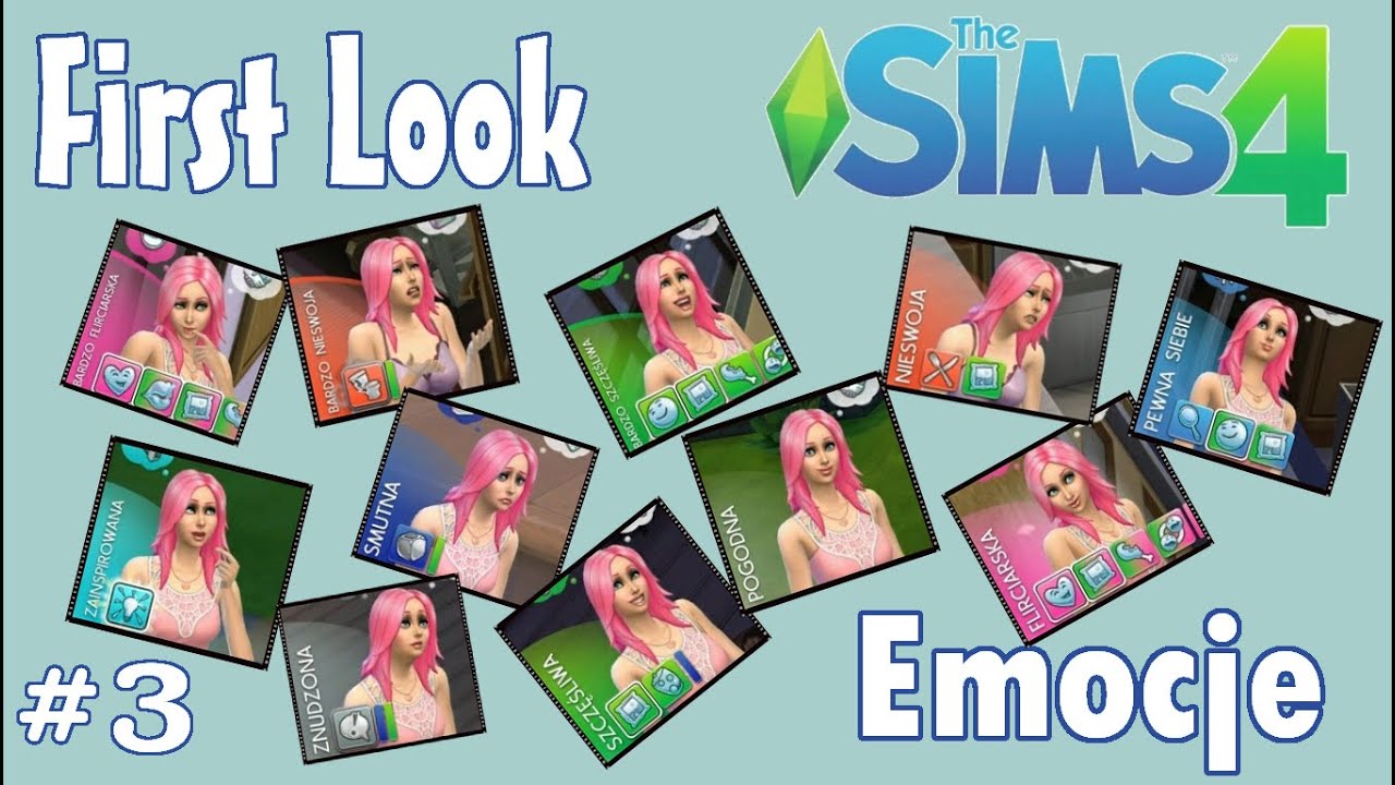 First Look: The Sims 4, cz. 3 - Pogrywamy z emocjami