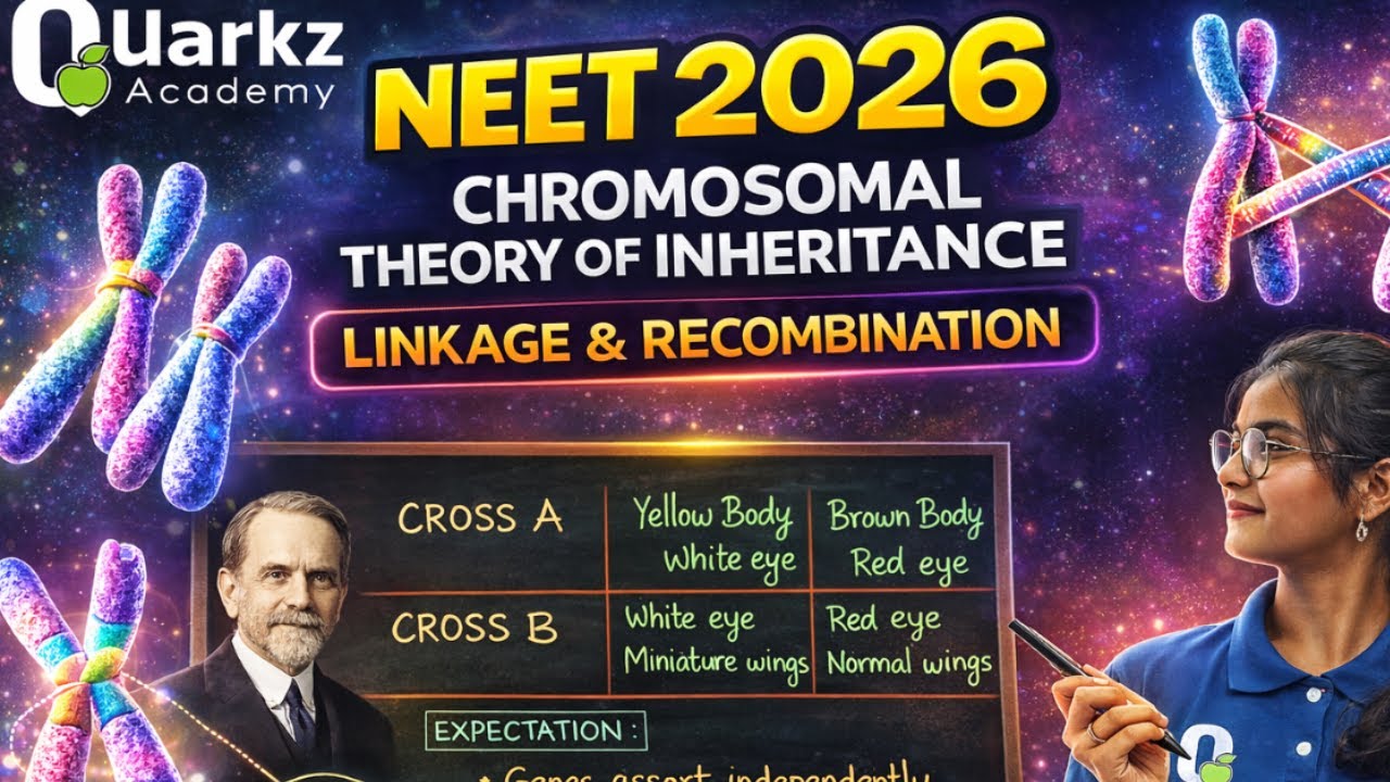 Chromosomal Theory of Inheritance |Linkage & Recombination | MUST WATCH #neet2026 #neetbiologytamil