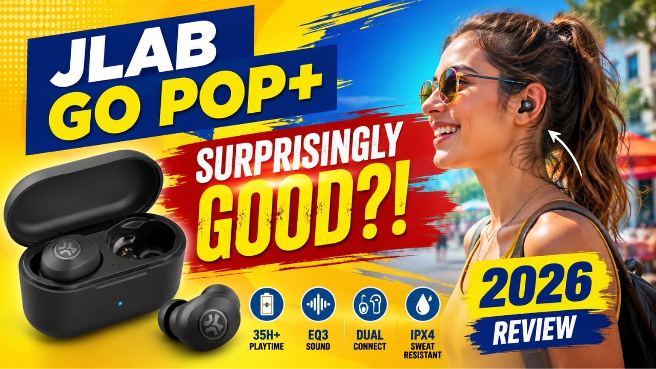 JLab Go Pop+ Review | The Best Budget Earbuds for the Money?!