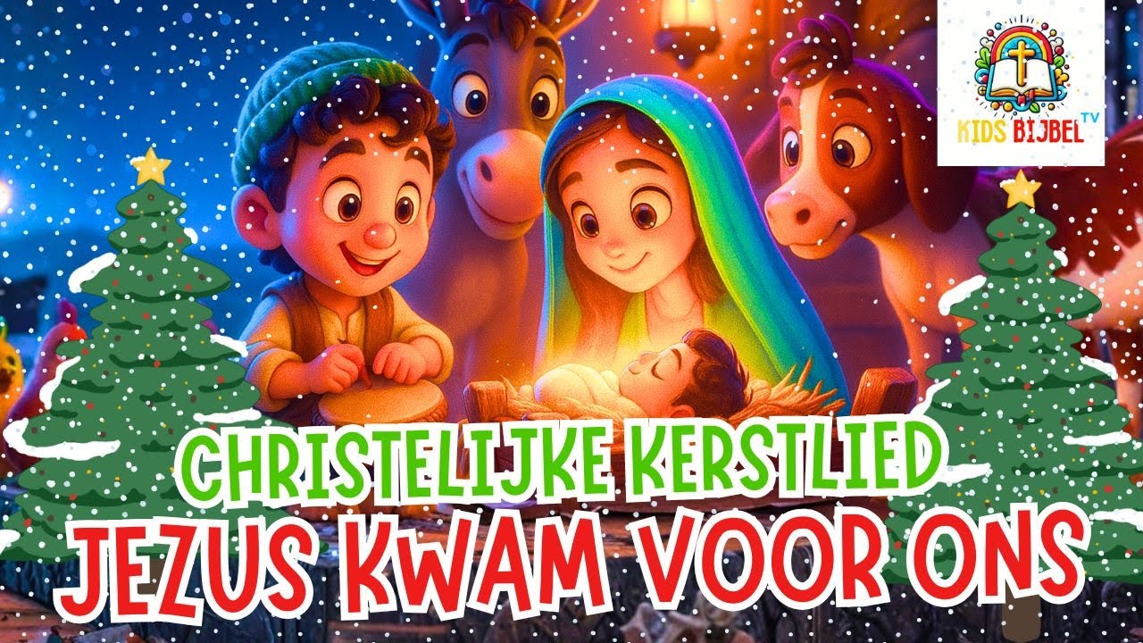 Jezus Kwam Voor Ons ✨🎄 | Kerst Christelijk Kinderlied (Kids Worship)