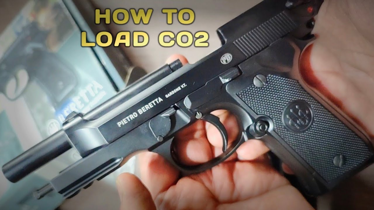 Beretta 92 A1 Co2 | how to load co2 cartridge