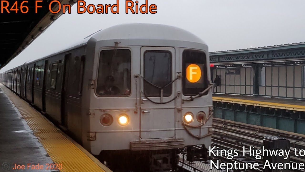 MTA New York City Subway: R46 F Train On Board Ride
