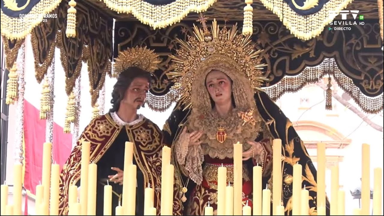 Salida de la Virgen de los Dolores y Misericordia (Jesús Despojado) Sevilla, 2025