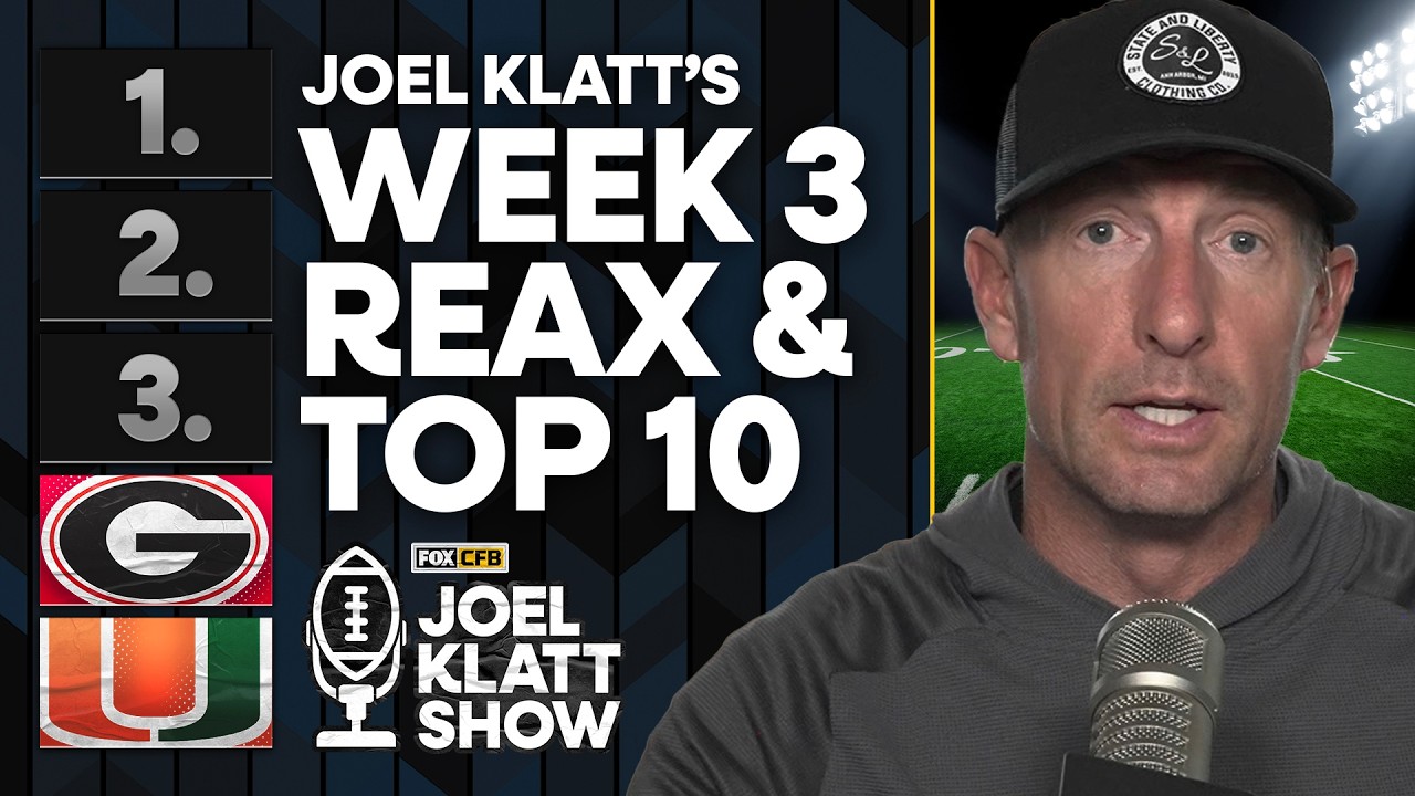 Trinidad Chambliss ruins Kiffin&rsquo;s return: should Ole Miss be #1? Ohio St&rsquo;s issues + Klatt&rsquo;s Top 10