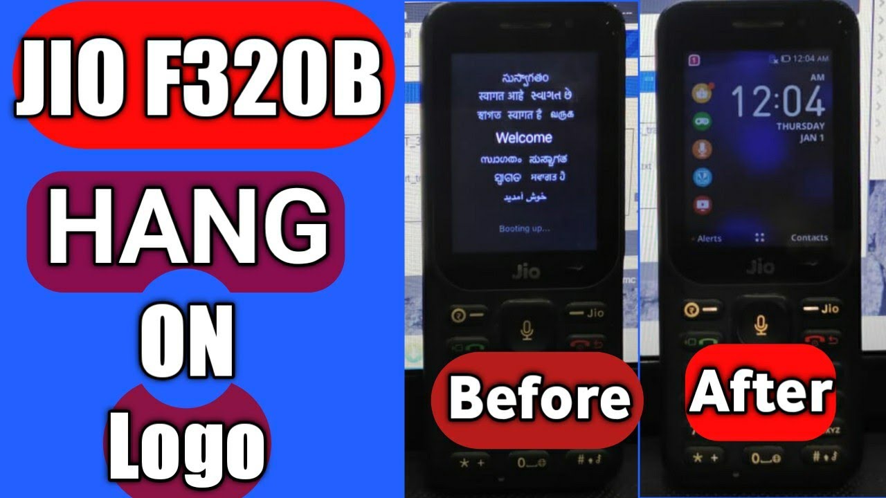 Jio f320b hang on logo restart problem solve |  jio f320b पूरा ऑन नहीं हो रहा है