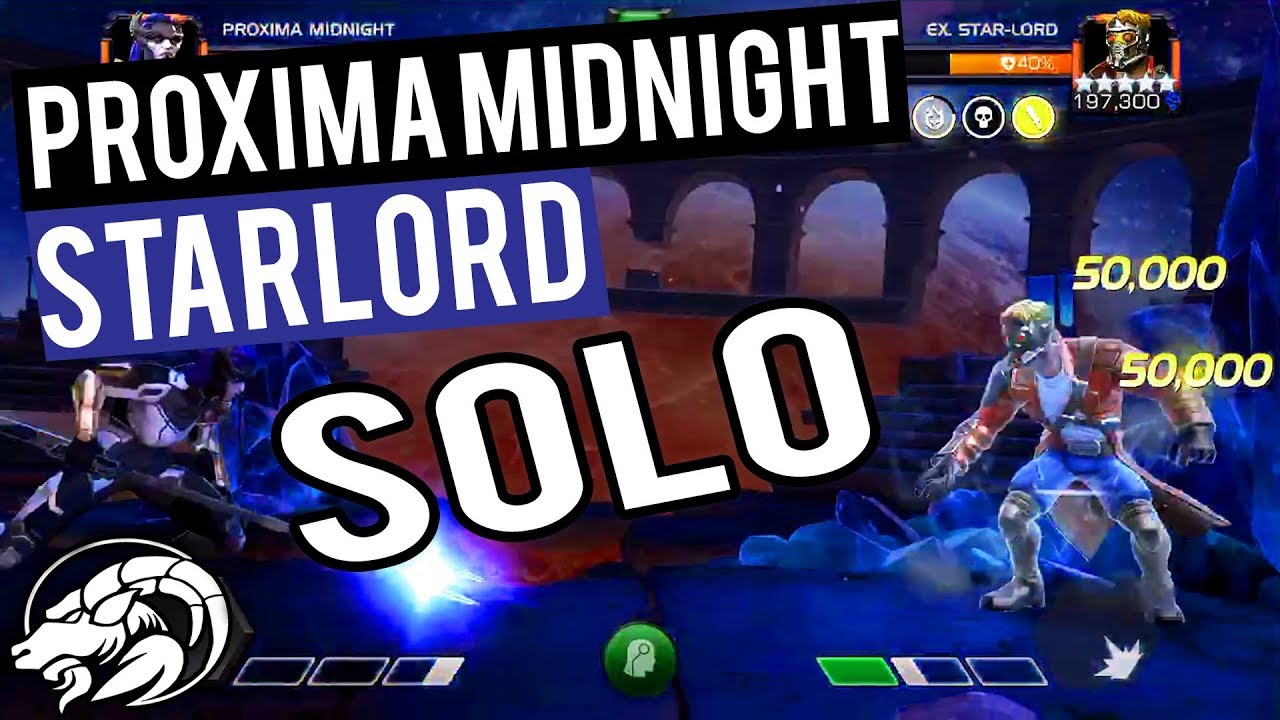 Proxima Midnight Solo Starlord Labyrinth of Legends