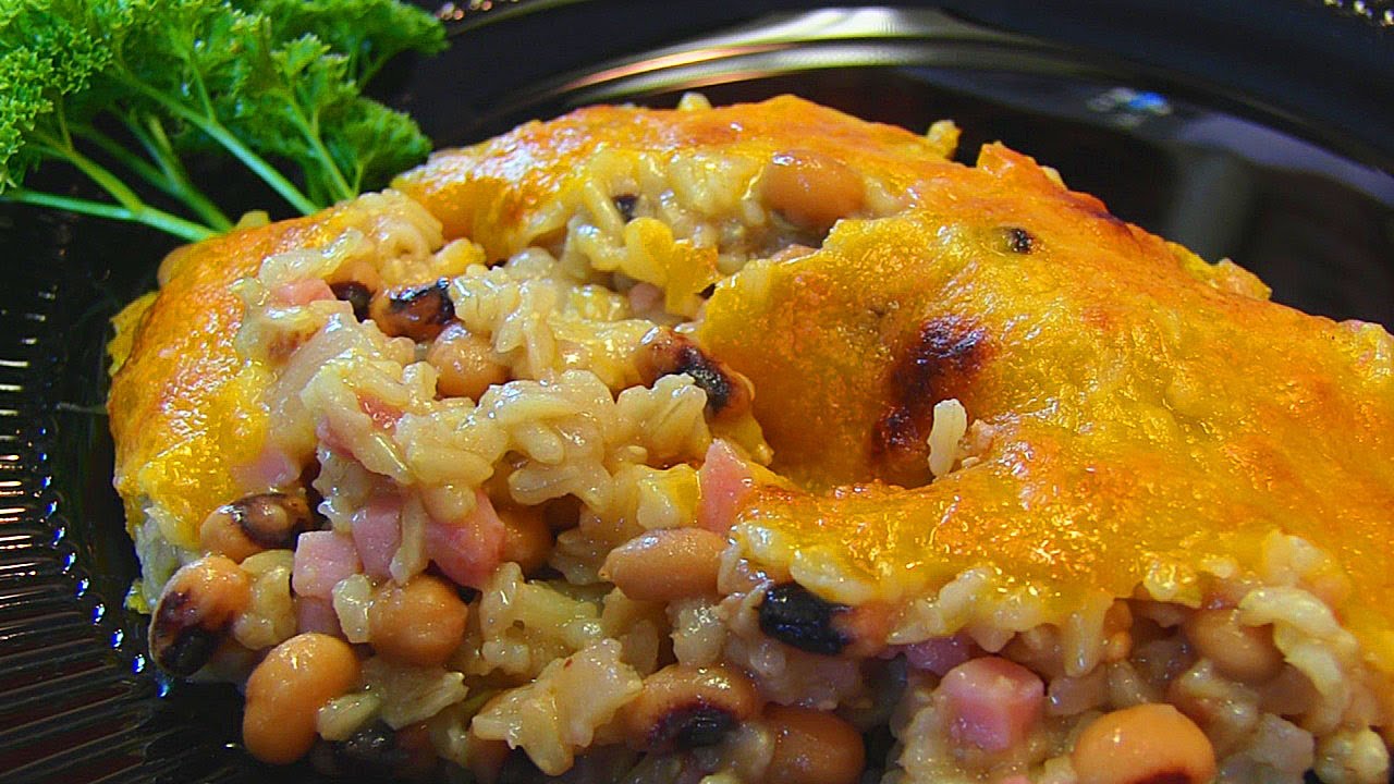 Betty's Ham and Cheddar Hopping John for New Year's Day