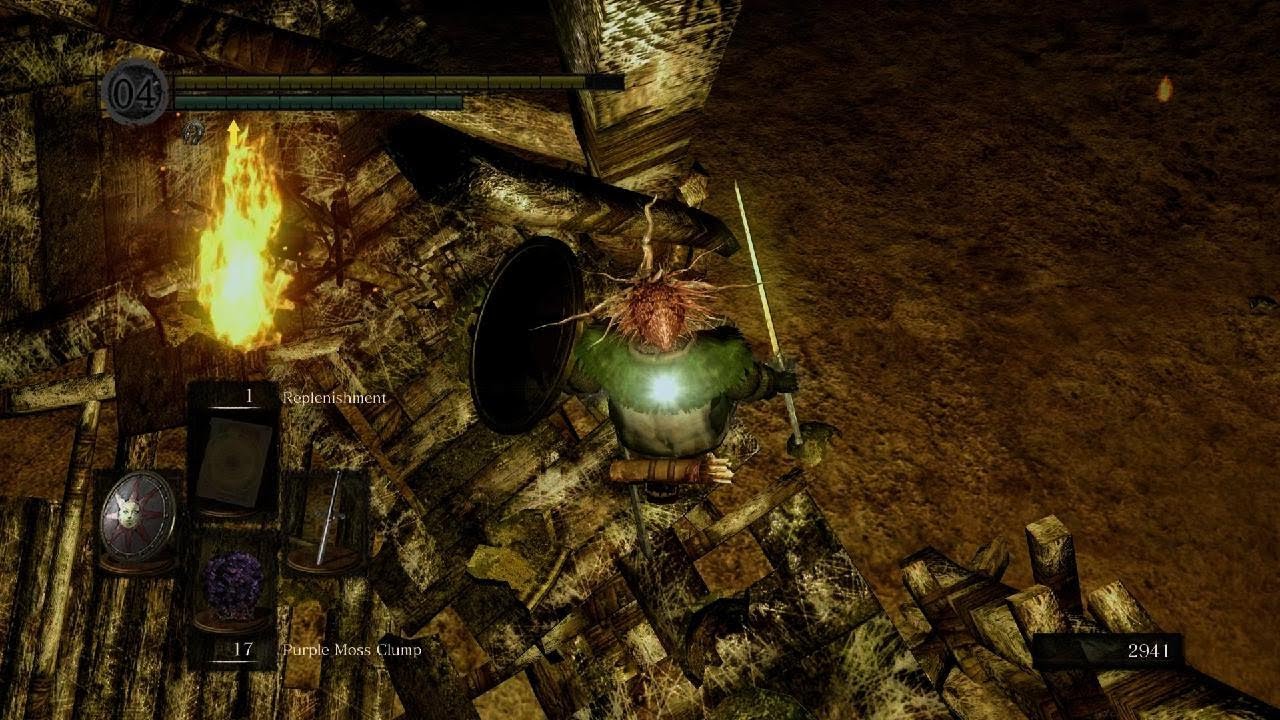 Deathcam glitch in Blighttown