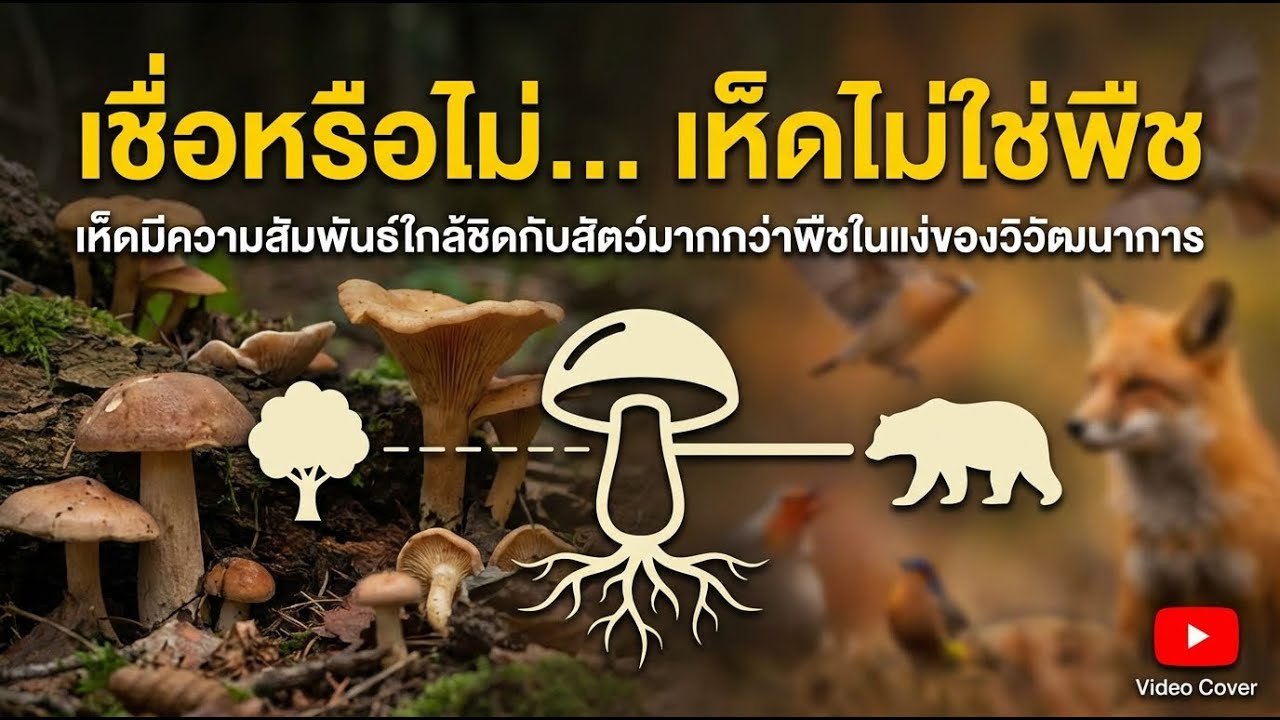 Believe It or Not: Mushrooms Aren’t Plants — Fungi Are Closer to Animals!