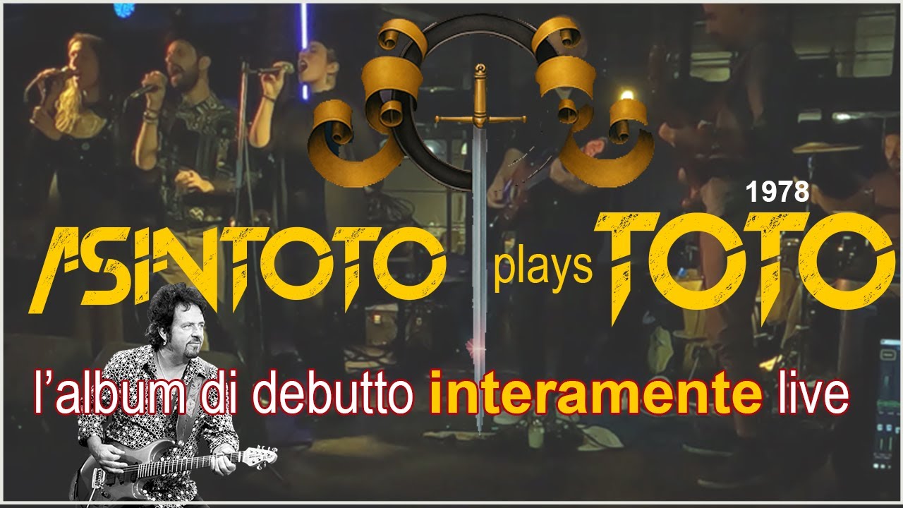 Abbiamo suonato live il PRIMO ALBUM dei TOTO!! - ASINTOTO Toto Tribute plays TOTO 1978