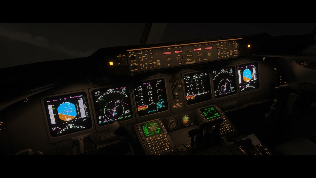 MSFS 2024 Emergency Engine Fire on Take Off Simulation / TFDi MD-11F