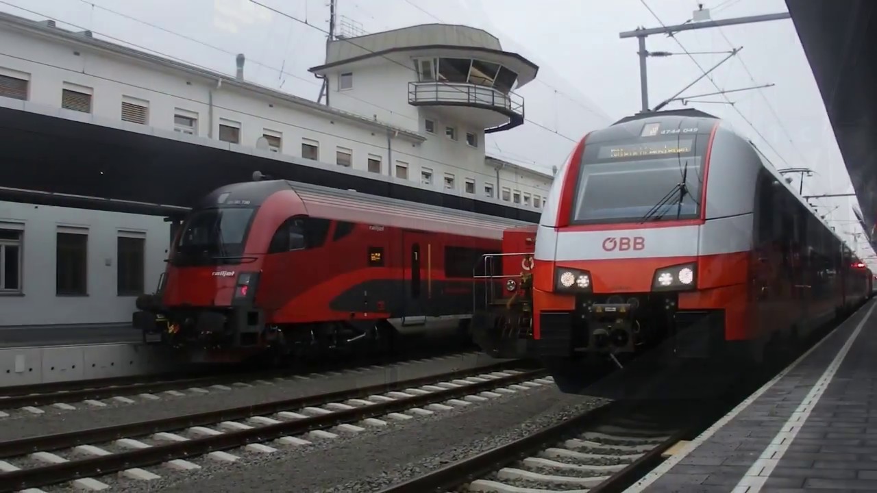 Zugverkehr in Graz Hauptbahnhof am 29.3.2018 (Güterzüge, Fernzüge, Verschubfahrten uvm.)