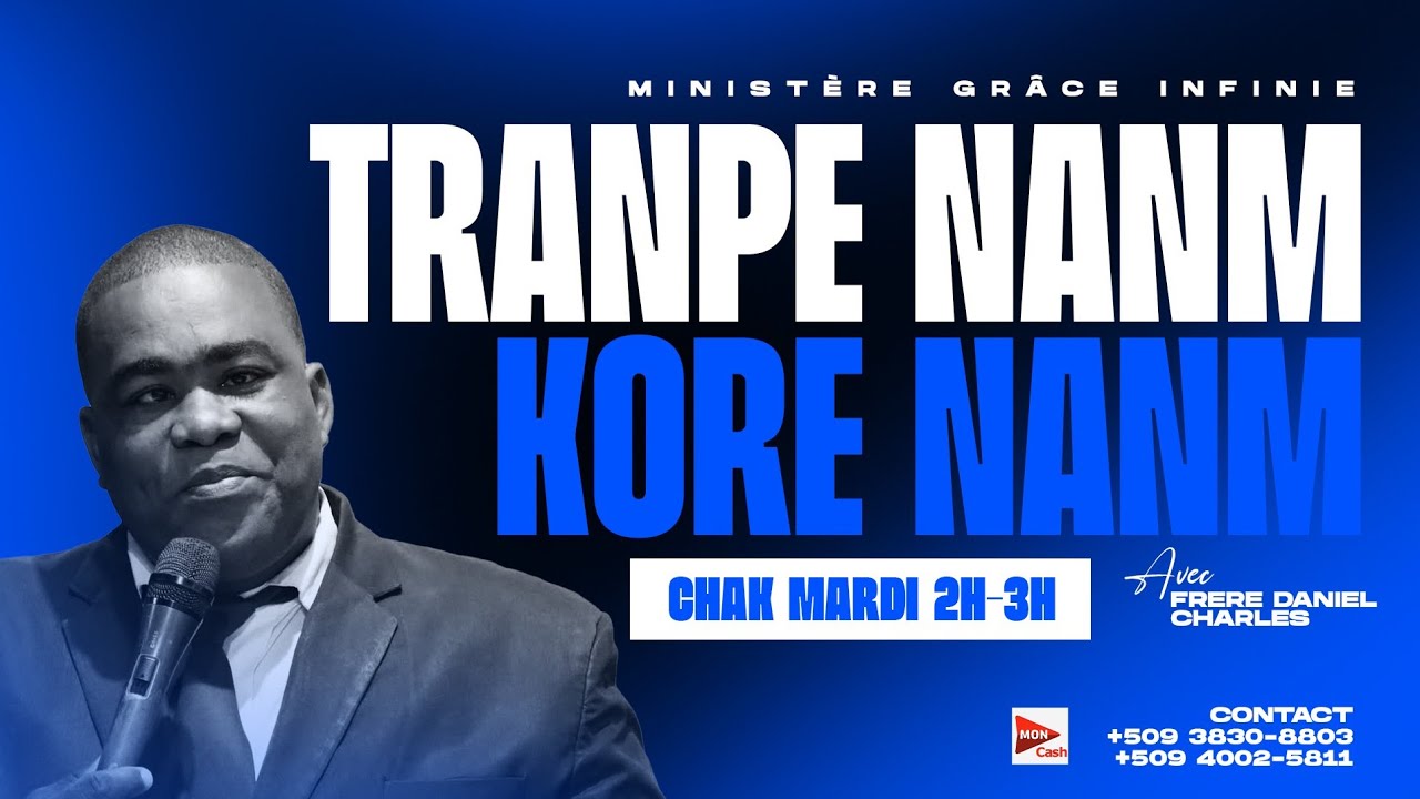 Frere Daniel Charles Zanmi w est en direct !