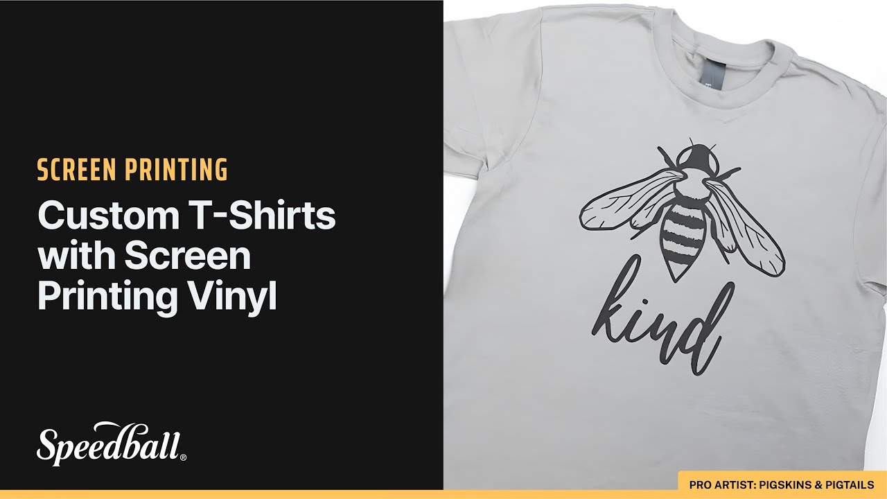 Custom T-Shirts with Screen Printing Vinyl