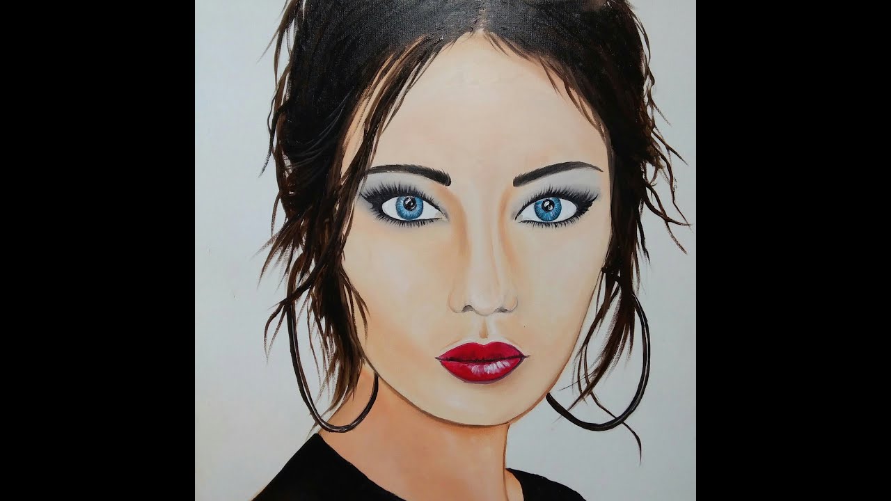 COURS DE PEINTURE: PORTRAIT par Nelly LESTRADE