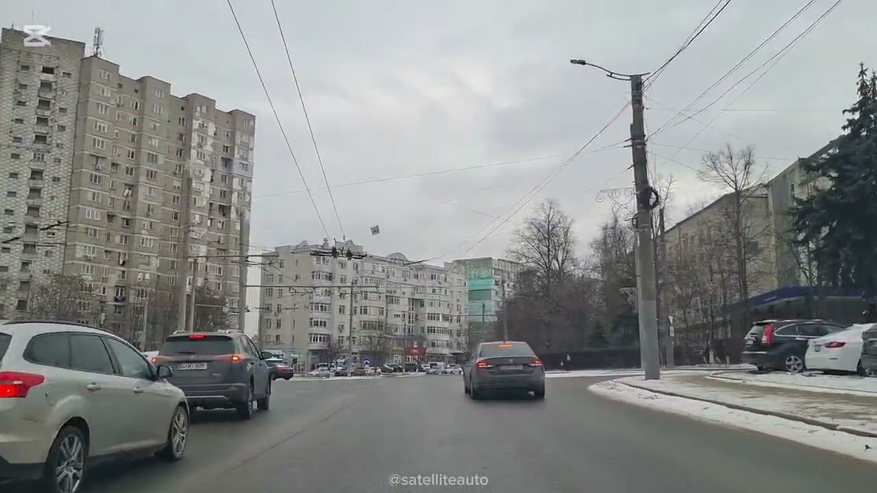 Как всё начиналось: первые занятия в городе. Эпизод 1. #Кишинев. — Влад за рулём.