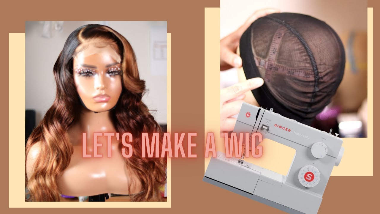 Let's make a wig|  Wig making 2022 |Sewing machine