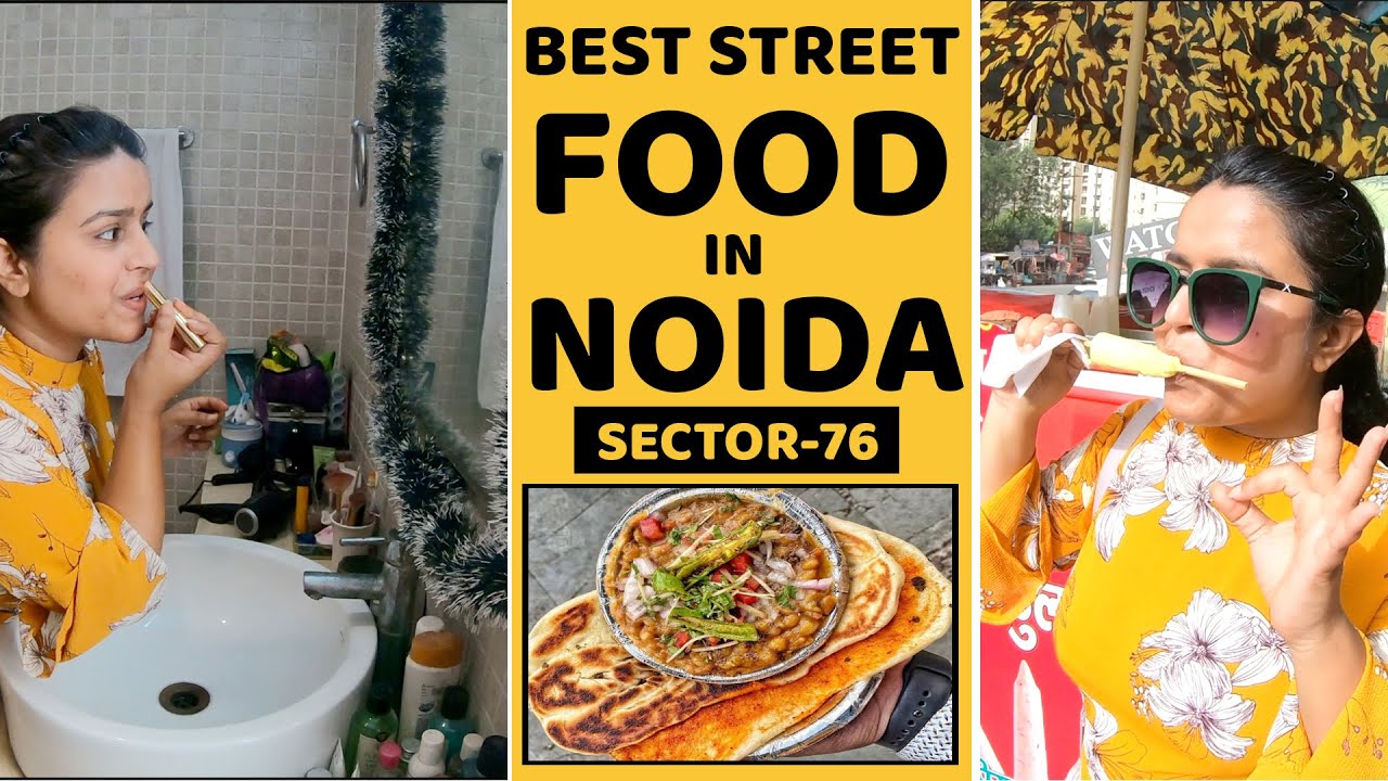 Noida के इस सेक्टर में आप कभी नहीं गए होंगे | #NoidaStreetFood #BhukkadYatri #FalakVlogs