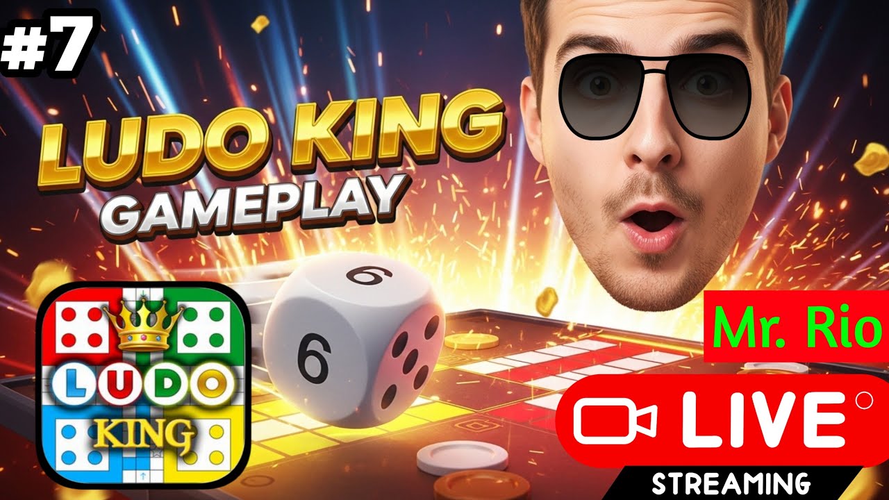 🎲👑 Ludo king  Live 🔴 fun gameplay 🧩🕹️  #ludoking #livestream #7