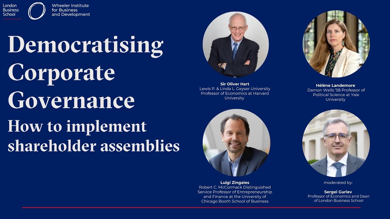 Democratising Corporate Governance: How to implement shareholder assemblies