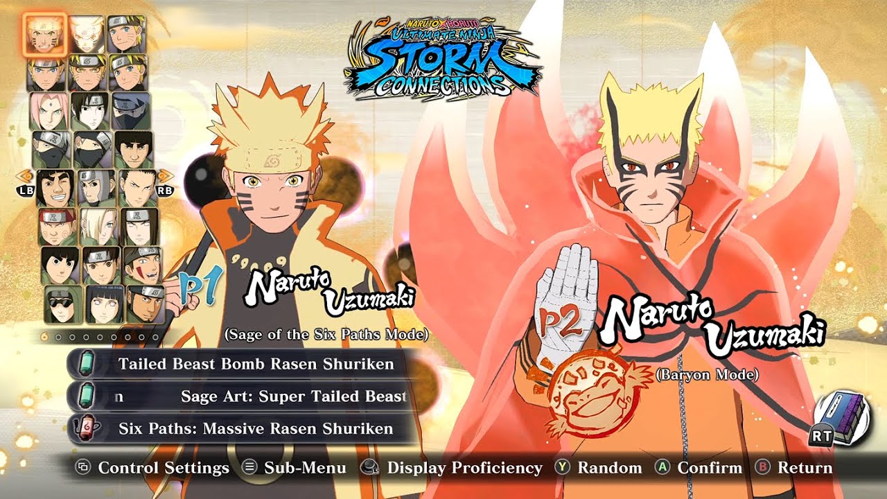 Naruto Storm Connections - All New Characters, Stages & Costumes